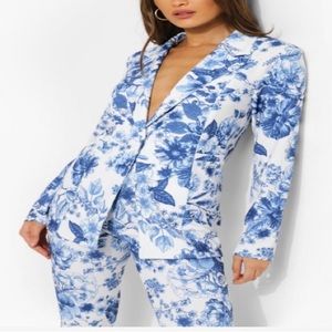 NWT floral blazer